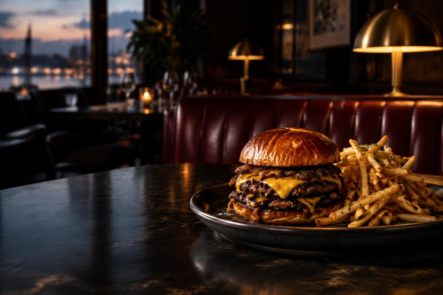 Proper & Sons elevated burgers restaurant concept in Ballard