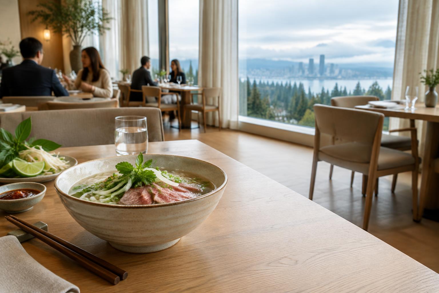 Saola vietnamese · pho restaurant concept in Bellevue