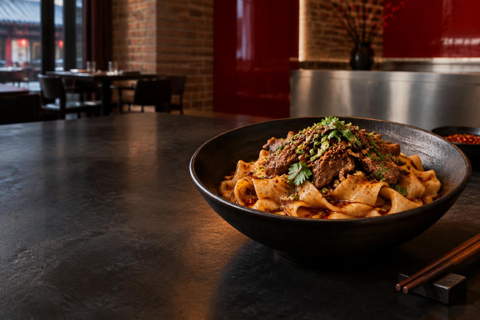 West Gate Noodle House xi’an noodles restaurant concept in International District
